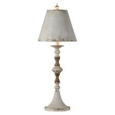 fletcher buffet lamp by forty west Woodland Furniture, French Country Lamps, Columbus Mississippi, Rustic Paint, Painted Buffet, Buffet Lamp, Buffet Lamps, Lawn And Garden, Paint Finishes