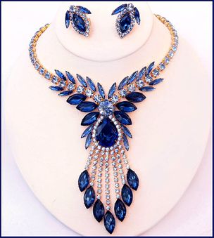 DiMartino Originals™ Full Jewelry Sets Inexpensive Jewelry, Magical Jewelry, Premier Designs Jewelry, Diamond Jewelry Designs, Fancy Jewellery, Premier Designs, Fabulous Jewelry, Bridal Gold Jewellery, Blue Jewelry