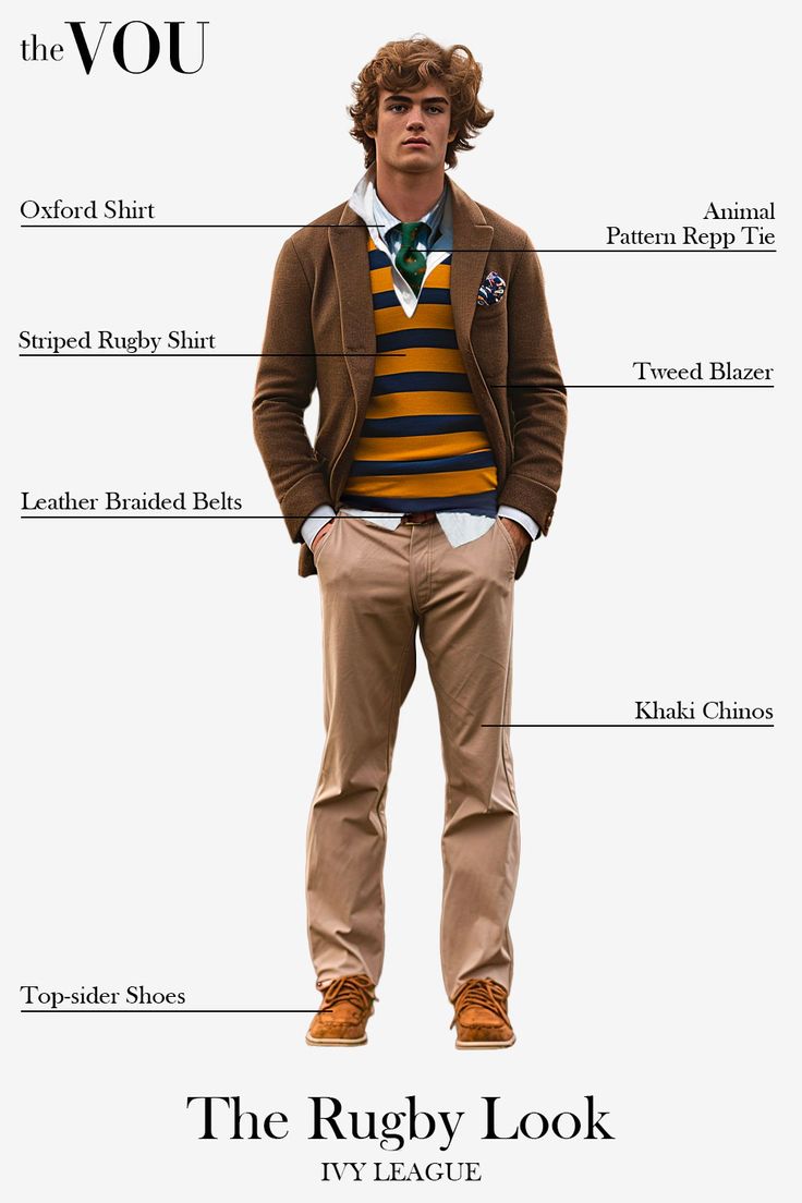 Ivy League Summer Style, Ivy League Outfit, Rugby Shirt Outfit, Rugby Aesthetic, Rugby Outfits, Preppy College Style, Old Money Look, Money Lifestyle, White Oxford