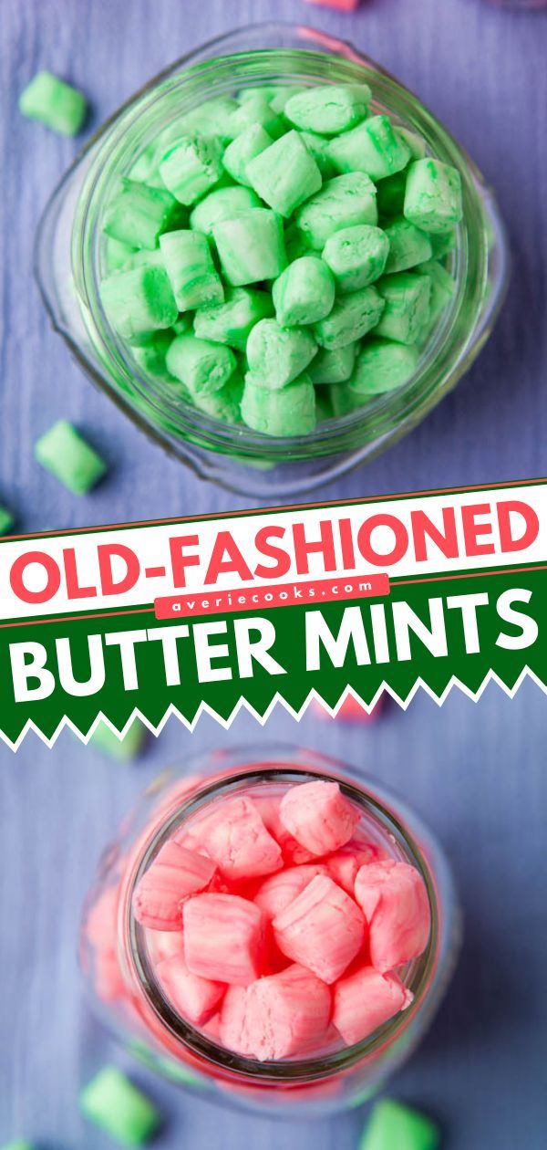 Old-Fashioned Butter Mints, christmas, homemade, candy for gifting, holidays Butter Mints, Averie Cooks, Mint Recipes, Homemade Candy, Candy Fudge, Think Food, Homemade Candies, Snacks Für Party, Candy Desserts