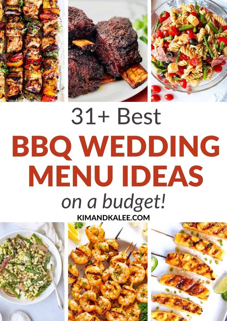 the best bbq wedding menus on a budget