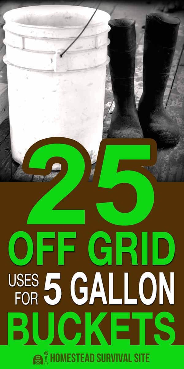 the 25 % off grid bucket is on sale for 5 gallon buckets, and it has