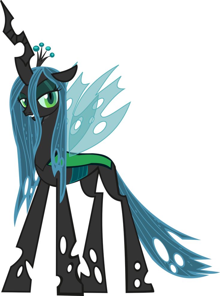 a drawing of a pony with blue hair and wings on it's back legs