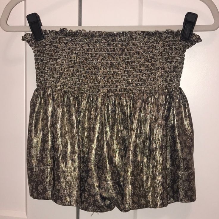 The Famous Erica Skirt! So Cute And Flattering! Love It, Just Ready For Something New. They Call It A Skirt Because It Looks Like One On, But It’s Really Shorts. Metallic Gold Color, Skirt Shorts, A Skirt, Metallic Gold, Something New, Love It, So Cute, Gold Metal, Gold Color