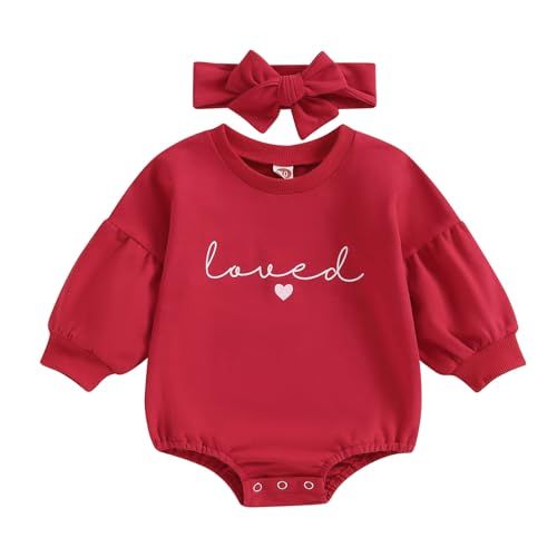 Baby Boy Girl Valentines Day Outfit Mama's Little Love Sweatshirt Romper Oversized Long Sleeve Bubble Onesie Clothes Baby Girl Valentines Day Outfit, Baby Valentines Day Outfit, Baby Valentines Outfit, Valentine Outfits, Girls Valentines Outfit, Girl Valentines, Infant Baby Girl, Valentines Day Baby