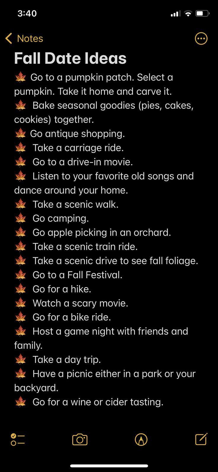 Fall Date Ideas💟#LoveStory #RomanticEncounters #HeartfeltConnections #DateNightIdeas #SoulmateSearch #FlirtyFridays #CandlelitDinners #StarryEyedMoments #LoveQuotes #DreamyDates #WhisperedPromises #AmourAdventures Alternative Date Ideas, Things To Do In The Fall With Boyfriend, Fall Couple Date Ideas, Seasonal Date Ideas, Spooky Date Ideas, Fall Date Ideas Couple, Cute Fall Dates, Couple Date Ideas At Home, Sister Date Ideas