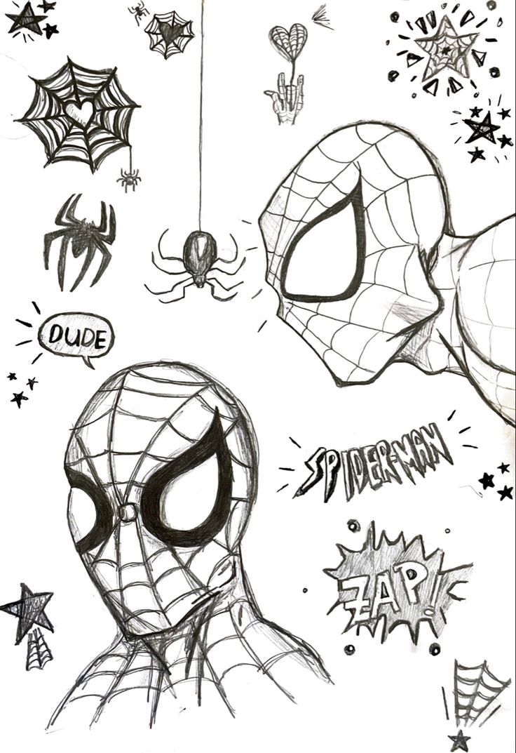 spiderman coloring pages for kids to print and color with their own face, head, and