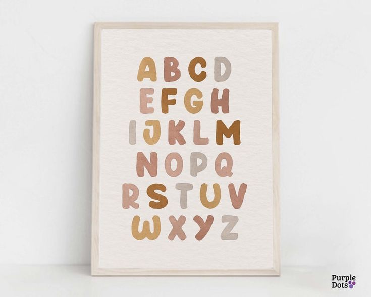 the alphabet is made up of different types of letters and numbers, including one letter