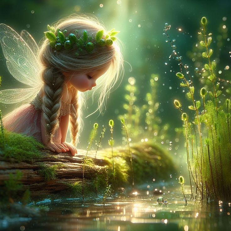 Elves And Fairies Pixies, Pictures Of Fairies, Fairy Art Dolls, Elves And Fairies, Fairy Pictures, Fairy Artwork, Fairy Aesthetic, Butterfly Fairy, Cute Fairy