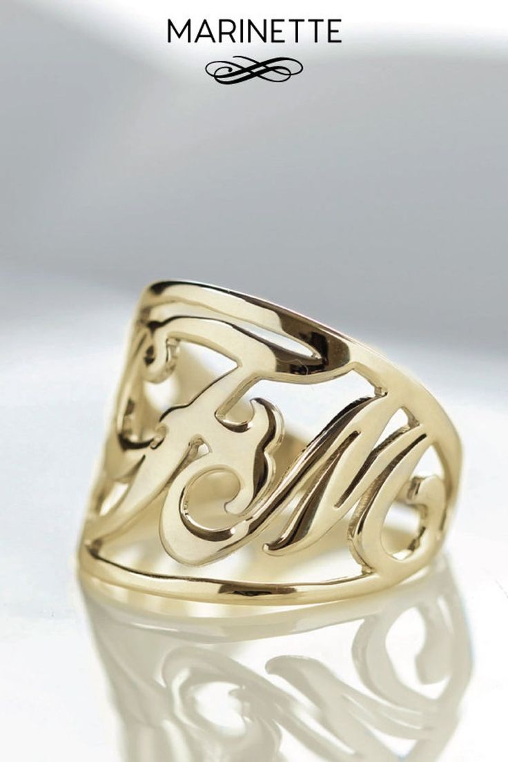 Solid 14K gold monogram ring 3 letters initials ring FedEx | Etsy Heirloom Initials White Gold Ring, Modern Monogram Jewelry For Anniversary, Gold Monogram Initial Ring In Fine Jewelry Style, 14k Gold Monogram Initial Ring For Formal Occasions, 14k Gold Monogram Rings For Anniversary, Elegant White Gold Initial Ring For Personalized Gift, Luxury 14k Gold Anniversary Initial Ring, Heirloom 14k Gold Monogram Initial Ring, Personalized Initials White Gold Rings