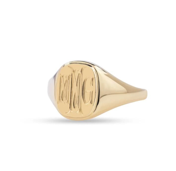 Cushion Signet | Over The Moon Signet Rings, Professional Jewelry, Take A Shower, Over The Moon, Cleaning Products, Signet Ring, Rounded Corners, Scents, Lotion