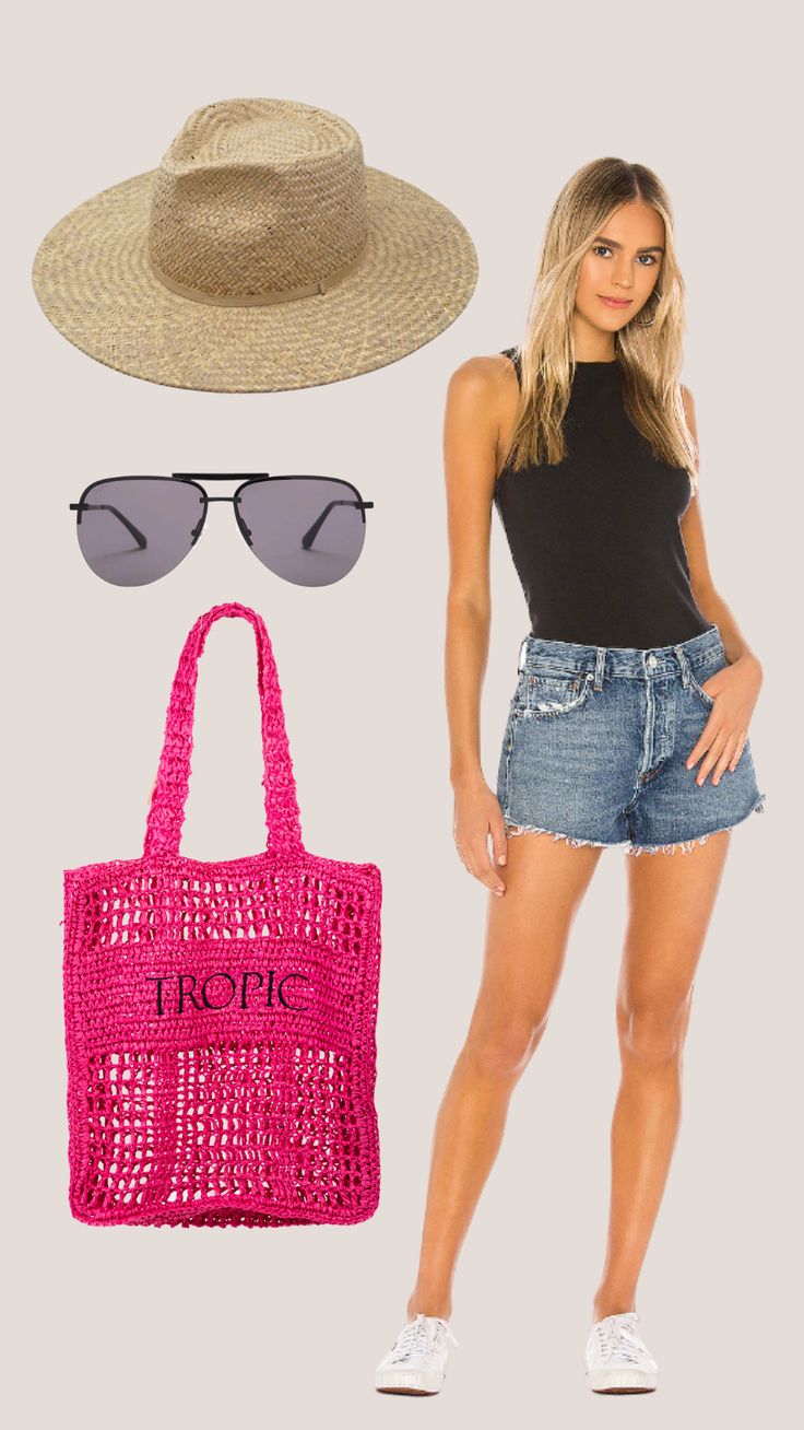 The most perfect beach, lake and pool bag! Inspired by one of our favorite high end brands, this bag will take your outfit to the next level! Our new Tropic Raffia Beach bag in Pink is our new favorite! The material makes it easy to pack, carry and fit anywhere! The third photo is not the actual color, just used for sizing. Chic Beach Season Shopping Bag, Chic Shoulder Bag For Vacation Travel, Chic Shoulder Bag For Travel And Vacation, Chic Shopping Bags For Vacation, Chic Shopping Bag For Vacation, Chic Shoulder Bag For Vacation Shopping, Chic Vacation Bags, Chic Shoulder Bag For Shopping On Vacation, Chic Vacation Shoulder Bag