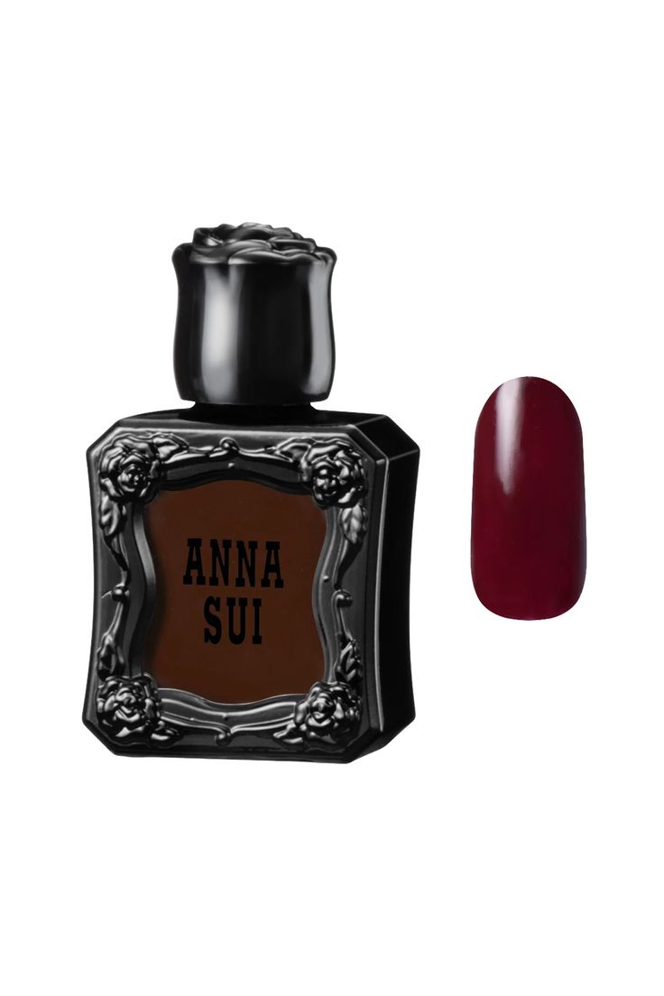 New: Nail Polish – Anna Sui Nail Polish Packaging, Makeup Shopping List, New Nail Colors, Dr Wardrobe, Mascara Primer, New Nail Polish, Goth Nails, Matte Lip Color, New Nail