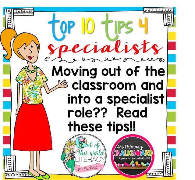 a classroom poster with the words top 10 tips for special students to learn how to read