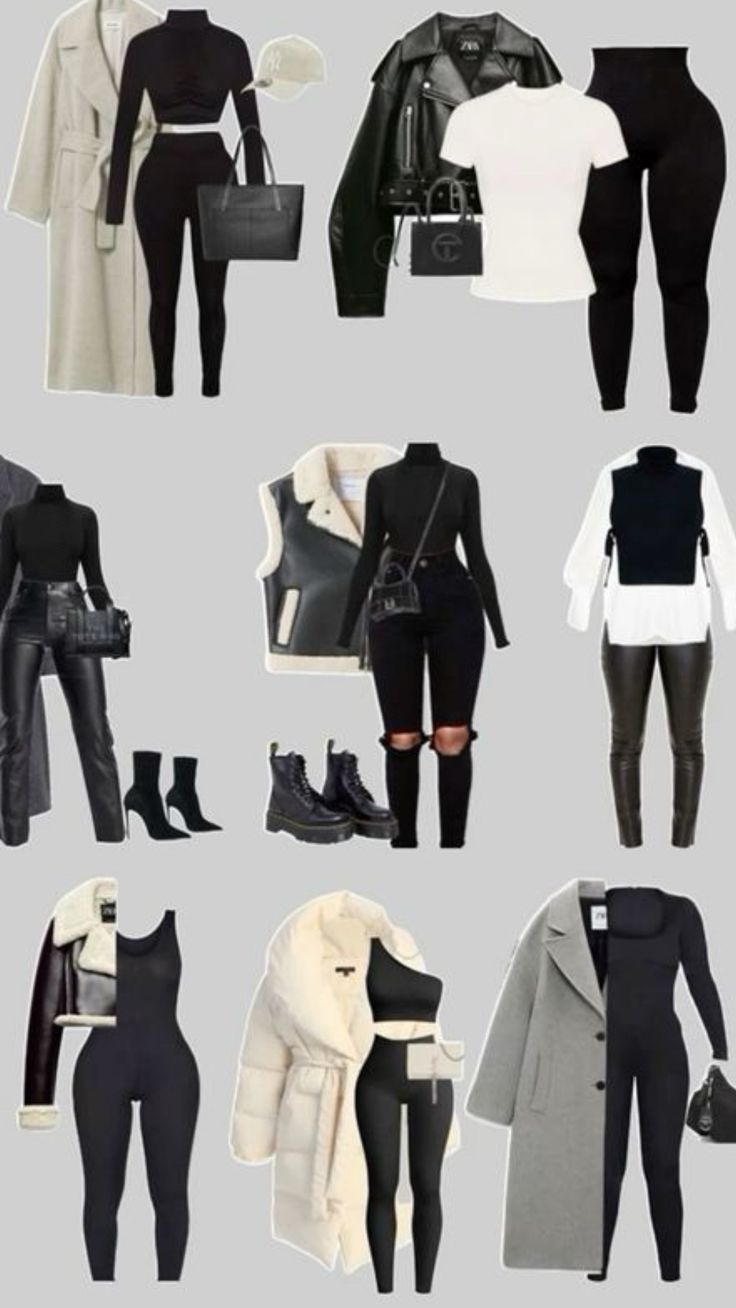 #Outfit ideas 77 Degree Weather Outfit, All Black Outfit For Work Salon, Chic City Outfits, Cute Classy Outfits, Stile Hijab, Mode Zara, Casual Chic Outfits, Fashion Outfits Casual, Stylish Winter Outfits