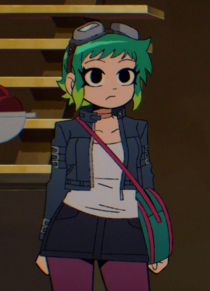 Ramona Flowers Anime, Ramona Flowers Outfit, Ramona Scott Pilgrim, Pilgrim Outfit, Bryan Lee O Malley, Scott Pilgrim Comic, Bryan Lee, Ramona Flowers, Manic Pixie Dream Girl