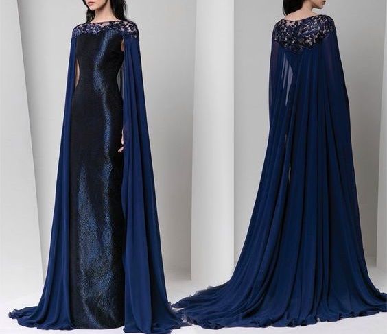 Baju Kahwin, Mode Tips, Chique Outfits, Fantasy Dresses, Tony Ward, Bridal Cape, Blue Gown, Fantasy Gowns, Medieval Dress