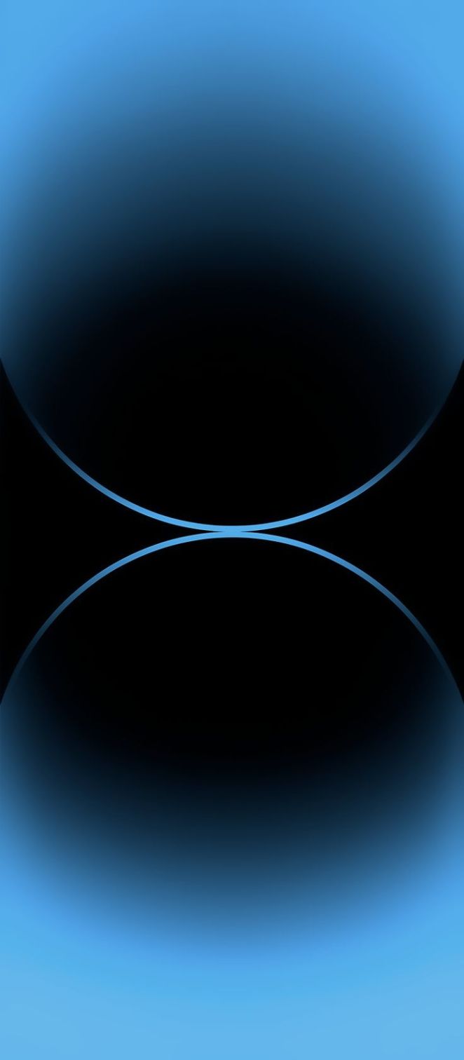 an abstract black and blue background with curved lines