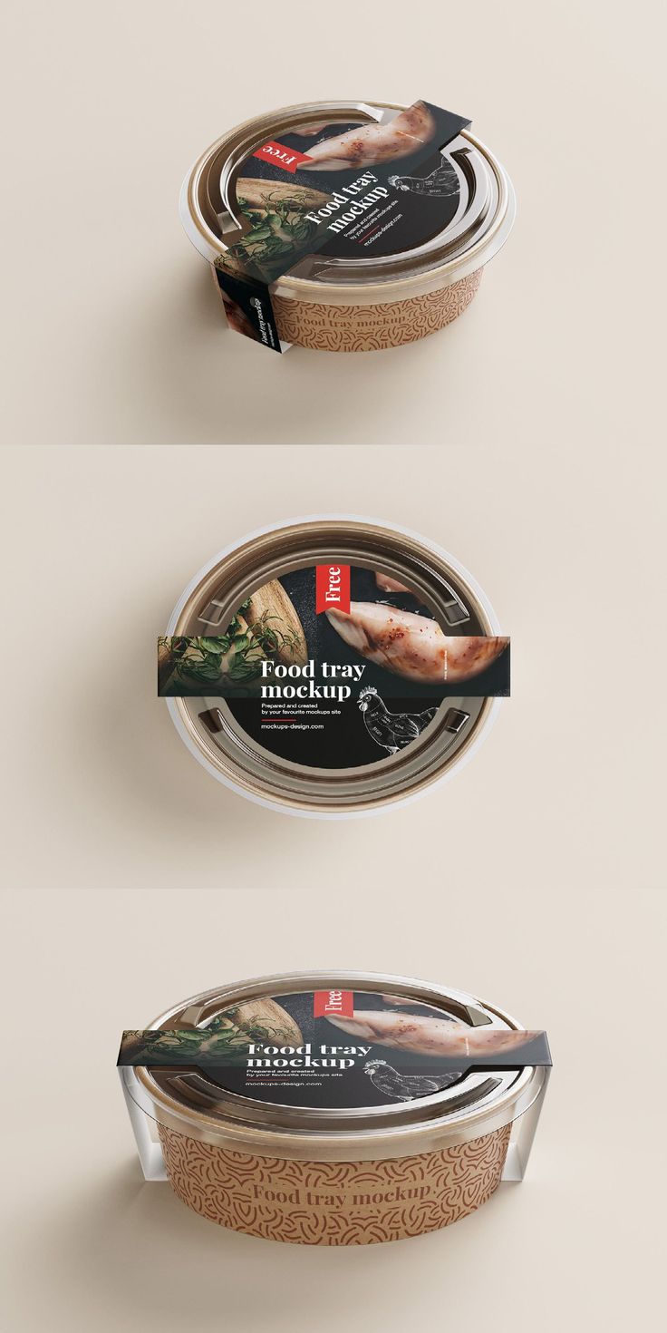 the packaging design is designed to look like an oval container