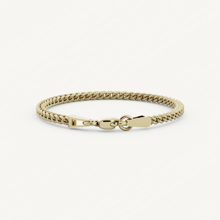 Double Ida Bracelet - Olive Ave Jewelry Luxury Everyday Oval Gold Bracelet, Luxury Everyday Bracelets With Curb Chain, Luxury Curb Chain Bracelets For Everyday, Elegant Curb Chain Bangle, Luxury Curb Chain Bracelet For Everyday, Elegant Gold Curb Chain Bangle Bracelet, Luxury Everyday Curb Chain Bracelets, Minimalist Gold Bracelet With Curb Chain For Formal Occasions, 14k Gold Jubilee Bracelet For Everyday Luxury