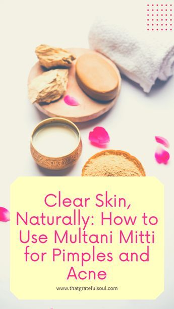 Ditch the harsh chemicals for clear skin - Multani mitti is here to the rescue! Multani mitti, also known as Fuller's Earth, is a natural remedy that can help you get rid of pimples and acne. Here's everything you need to know about using multani mitti for a clear, healthy-looking complexion. Say goodbye to your pimple-prone skin and hello to a natural glow! 🌟👩🏻‍🦱💗 Multani Mitti Face Pack For Acne, Multani Mitti Face Pack For Glowing Skin, Clear Skin At Home, How To Treat Pimples, Get Clear Skin Naturally, Multani Mitti Face Pack, Pimple Free Skin, Clear Skin Naturally, Get Rid Of Pimples