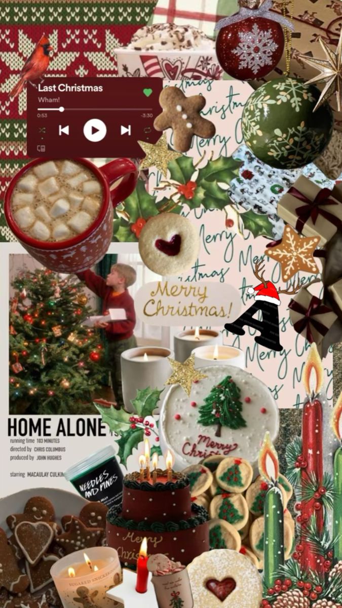 Christmas’s Wallpapers, Aesthetic Food Christmas, Christmas Aesthetic Board, Cozy Christmas Wallpaper Aesthetic, Winter And Christmas Aesthetic, Christmas Collage Aesthetic Wallpaper, Christmas 2024 Aesthetic, Christmas Aesthetic 2024, Christmas Everything