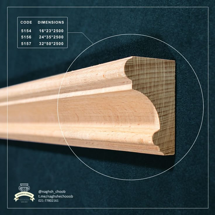 a close up of a wooden frame with measurements