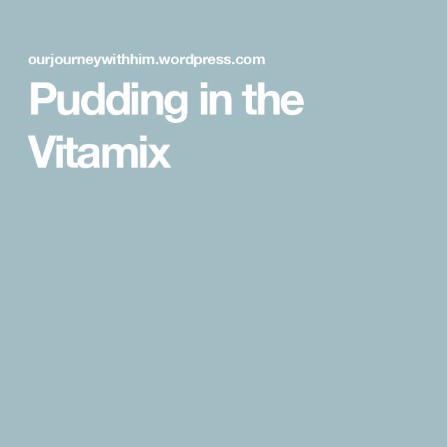 the words puddinging in the vitaminx on a light blue background with white lettering