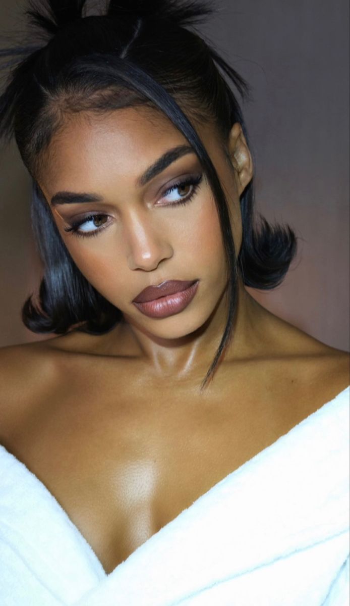 Lori Harvey Hair, 90s Makeup Look, Lori Harvey, Braut Make-up, Cute Makeup Looks, Looks Black, Makeup Obsession, Makeup For Black Women, Glam Makeup