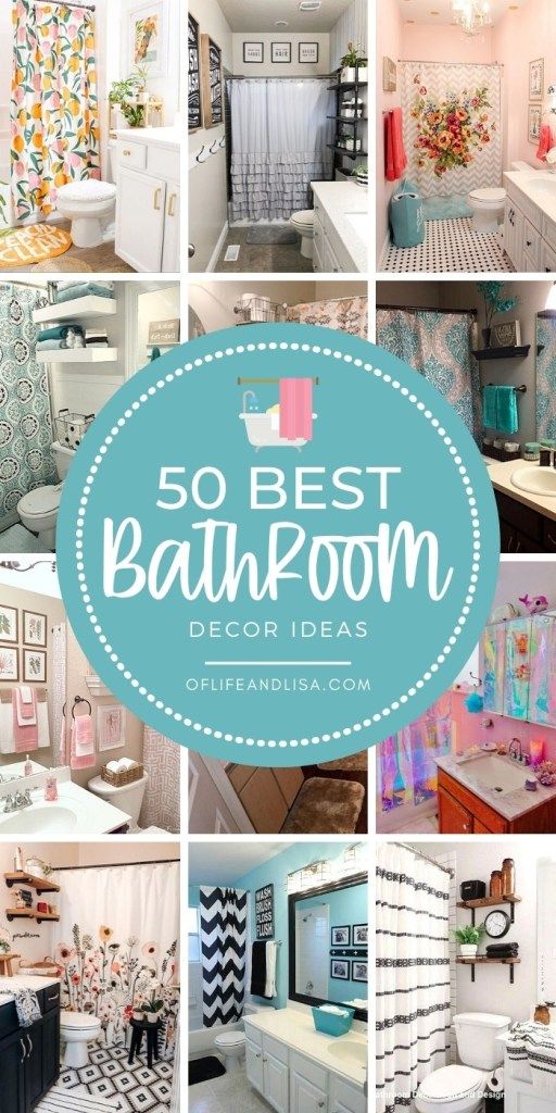 the top 50 best bathroom decor ideas for your home and office in this postcard collage