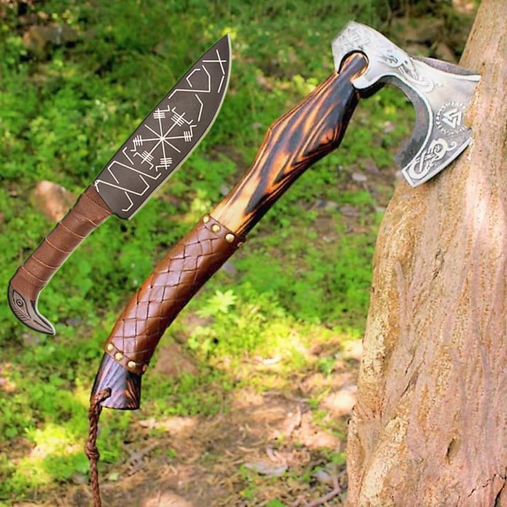 PRICES MAY VARY. ★ AFHZAM HANDFORGED CONSTRUCTION ★ | Construct To Last & Designed To Perform! Each Axe features a hand-hammered head with sharpened cutting Forged edge blade. ★ WOOD CHOSEN CAREFULLY ★ | The wood combines strength, flexibility and texture. The wood is selected carefully not for its texture, but also for the location of the wood so that the axe handle is not only harmoniously looked. But also strong enough. ★★★ GIFT VIKING KNIFE ★★★ | The Viking Axe comes with beautiful Gift of H Viking Beard, Vikings Gifts, Wedding Gifts For Groomsmen, Anniversary Gift For Him, Cairn Terrier, Anniversary Gifts For Him, Leather Sheath, Axes, Damascus