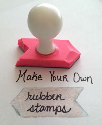 a rubber stamp with the words make your own written on it