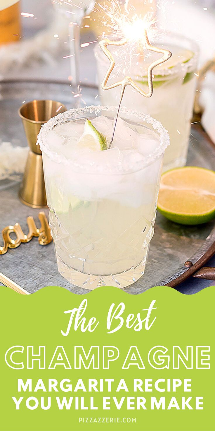 the best champagne margarita recipe you will ever make