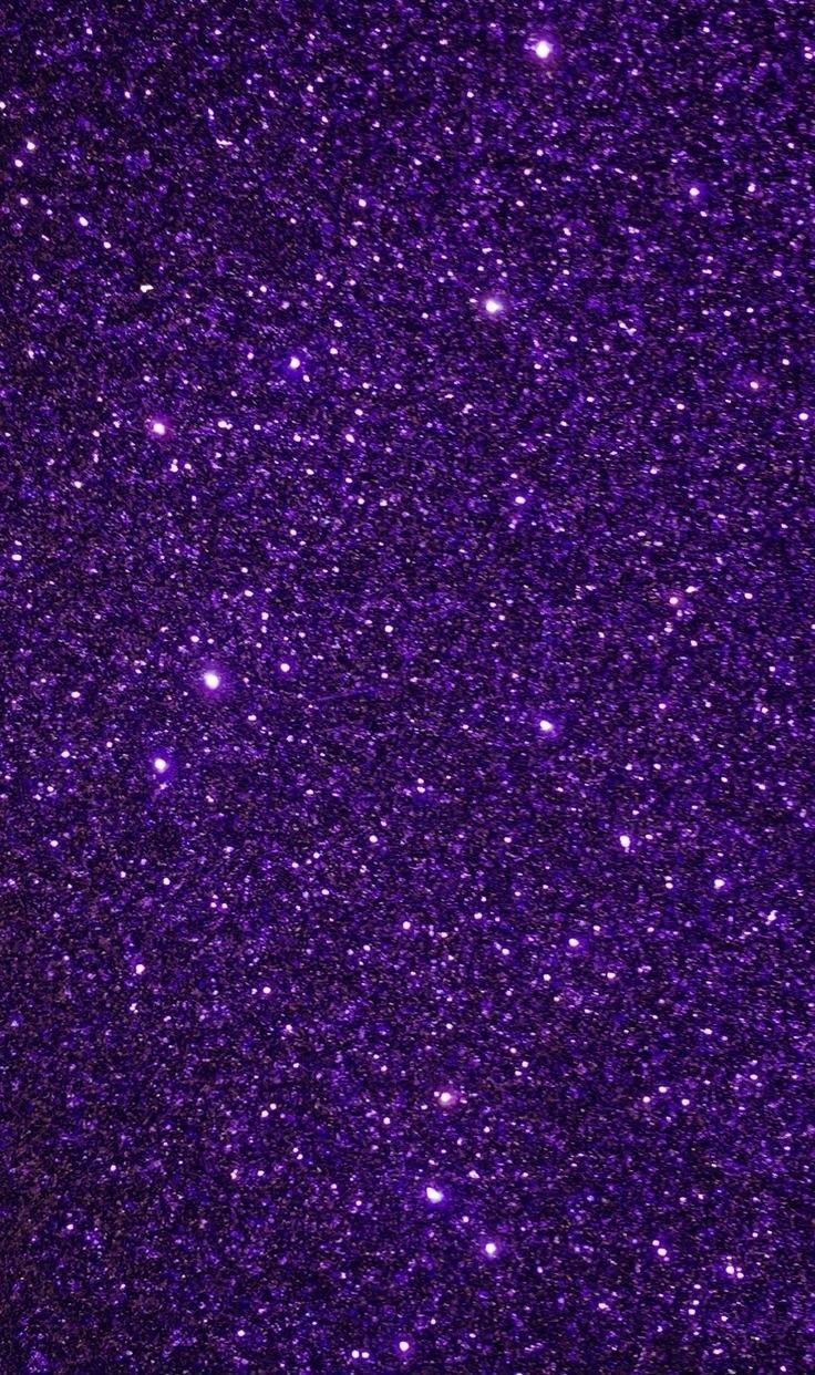 purple glitter background with small stars