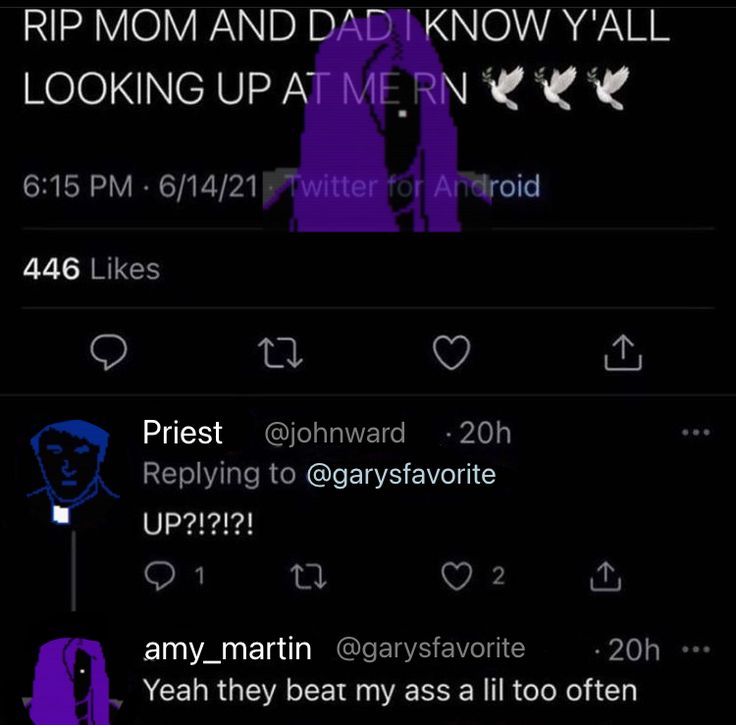 the tweet is being posted to someone on their phone, and it looks like they