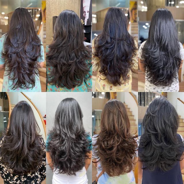 Indian Hair Cuts, Haircuts For Long Hair With Layers, Haircuts For Medium Length Hair, Easy Hair Cuts, Brown Hair Inspo, Layered Haircuts For Medium Hair, Haircut Types, Hairstyles For Layered Hair, Haircuts For Wavy Hair