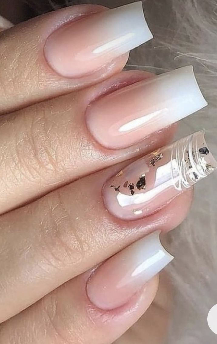 Classy Gel Nails, Square Nail Designs, Ombre Nail Designs, Ombre Nails, Nude Nails, Blue Nails, Black Nails, Nail Designer, Wedding Nails