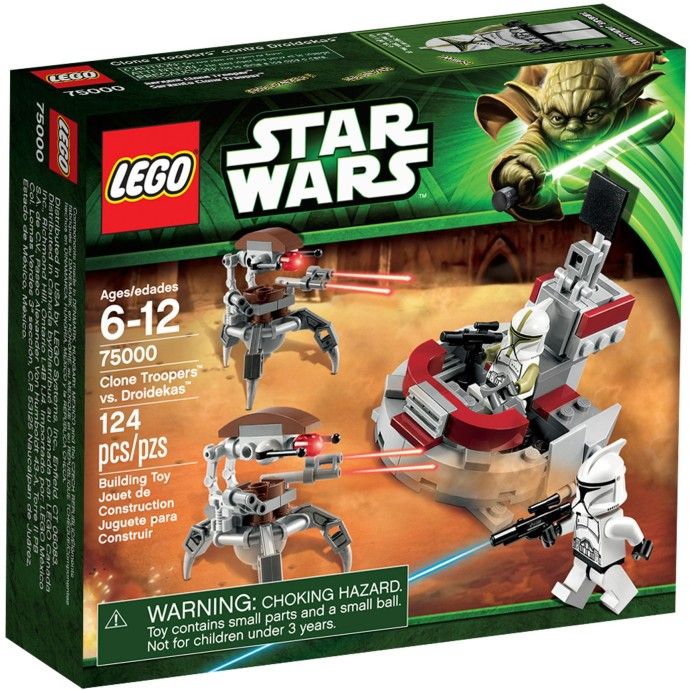 the lego star wars set is in its box