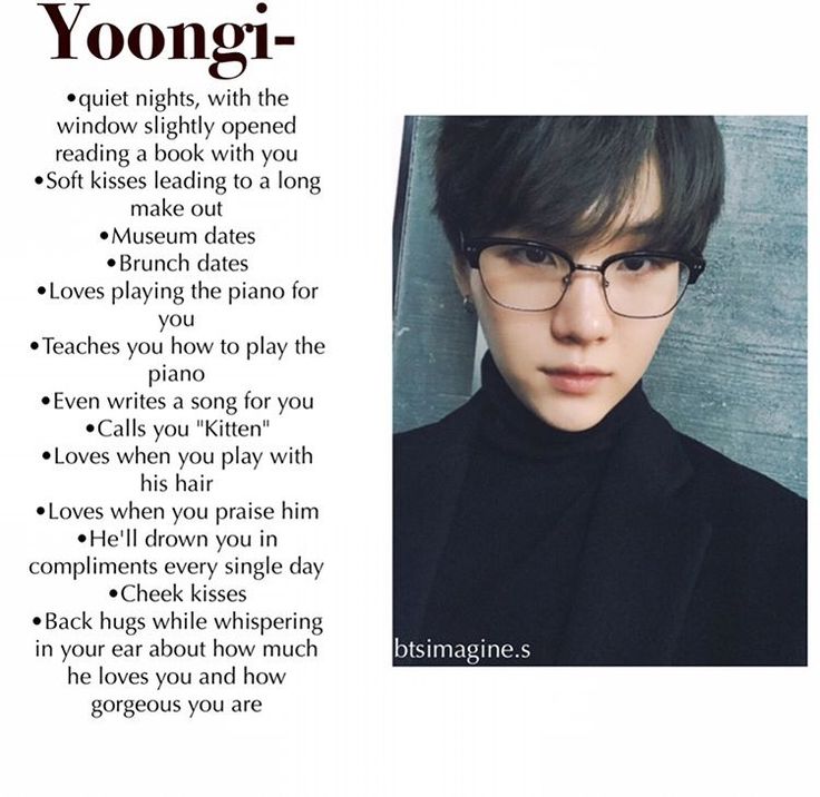 an image of a young man with glasses in front of a magazine page that says yoonggi