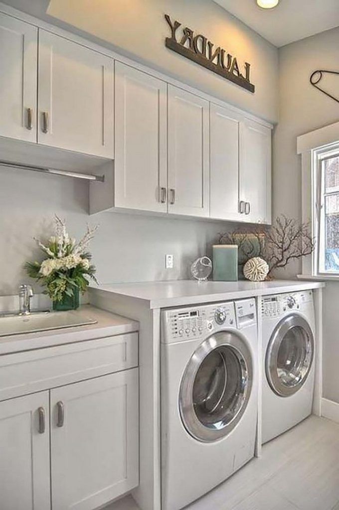 (paid link) Find out more about the great product at the image link. Rearrange Room, White Laundry Room, Laundry Room Storage Shelves, White Laundry Rooms, Small Laundry Room Organization, Room Storage Diy, Basement Laundry Room, Dream Laundry Room, Mudroom Laundry Room