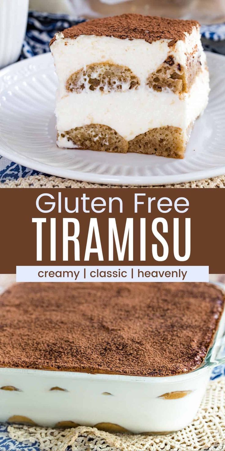 this gluten free tiramu recipe is so delicious and easy to make