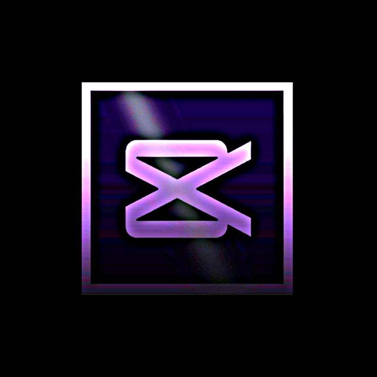 the letter x is illuminated in purple light