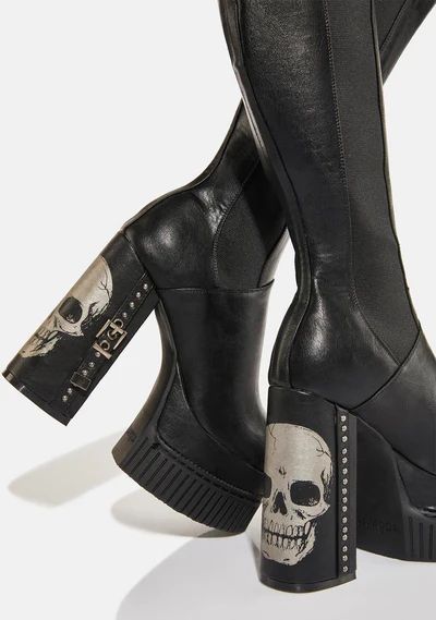 Skull Boots, Goth Shoes, Dr Shoes, Shop Boots, Funky Shoes, Boots Sneakers, Aesthetic Shoes, Boots Heels, Swag Shoes