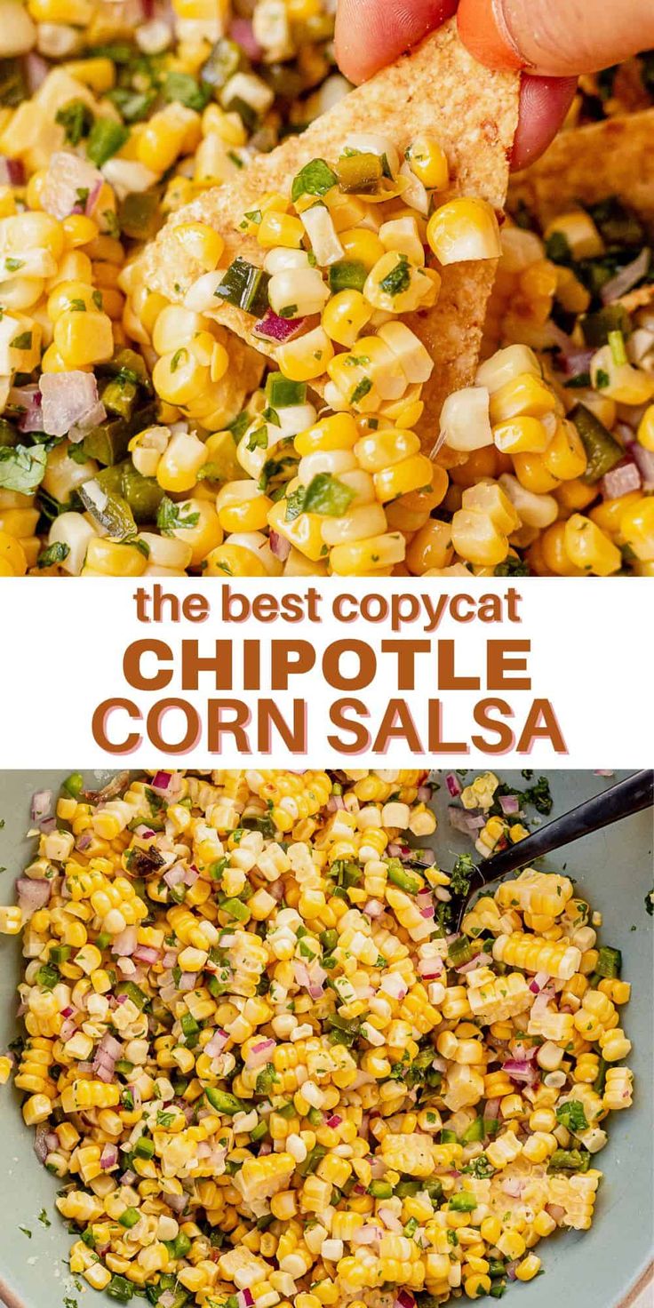 the best copycat chipotle corn salsa recipe