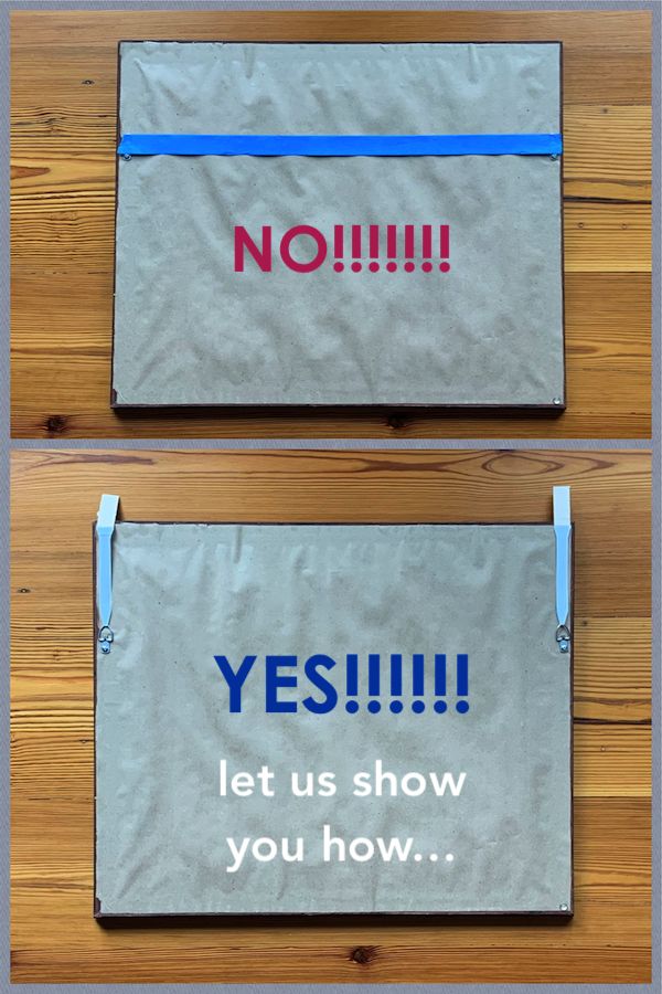 two bags that say yes and let us show you how to do something on them