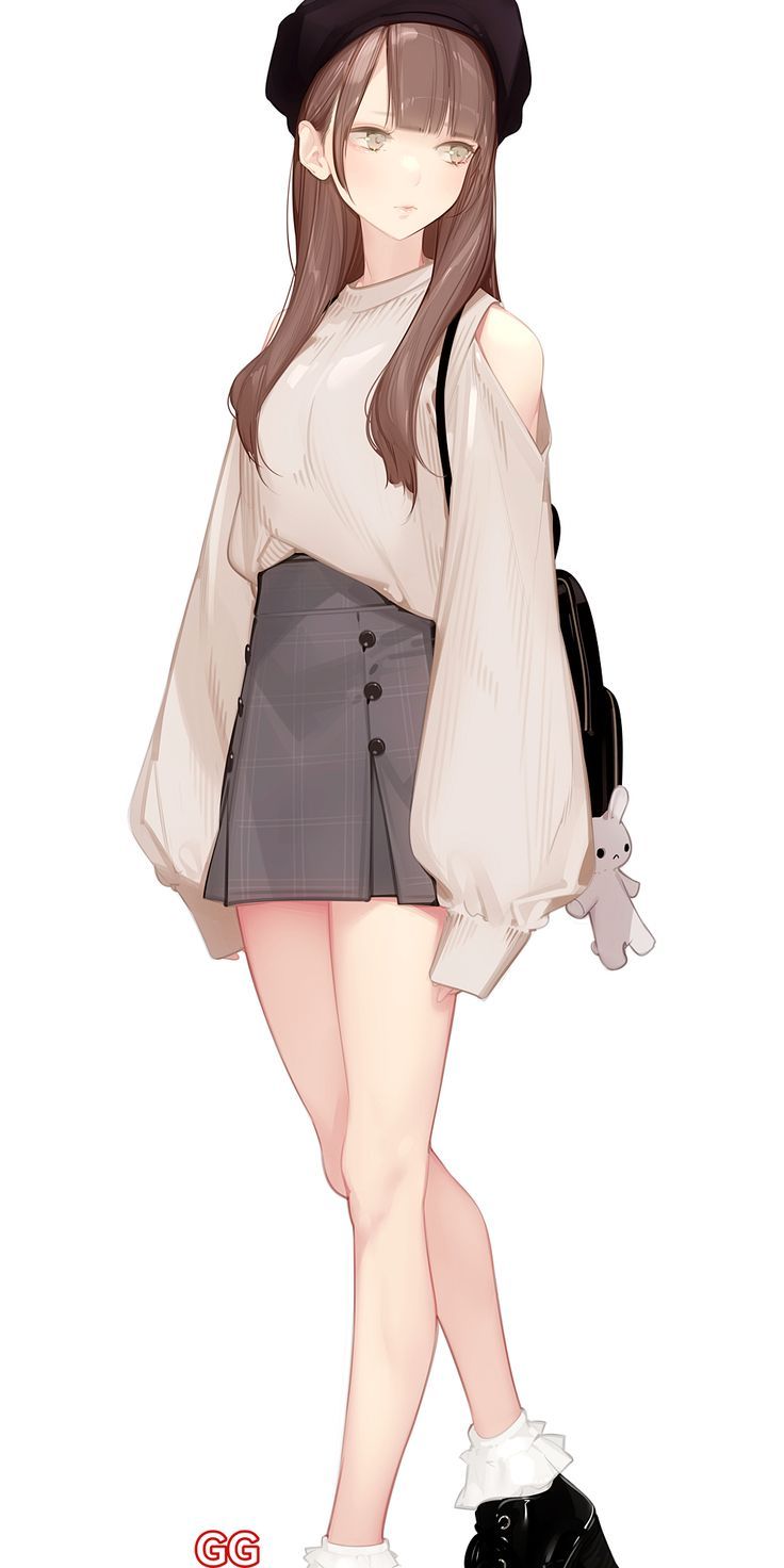 Cute Anime Outfits, Alt Outfits, Stylish Fall Outfits, Fashion D, Female Character Inspiration, Anime Inspired Outfits, Artist Outfit, Fantasy Dress, Modest Fashion Outfits