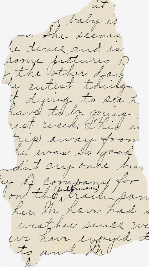 an old handwritten letter with cursive writing on it, in black ink