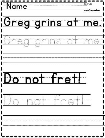 the printable worksheet for writing with words and pictures on it, which are not