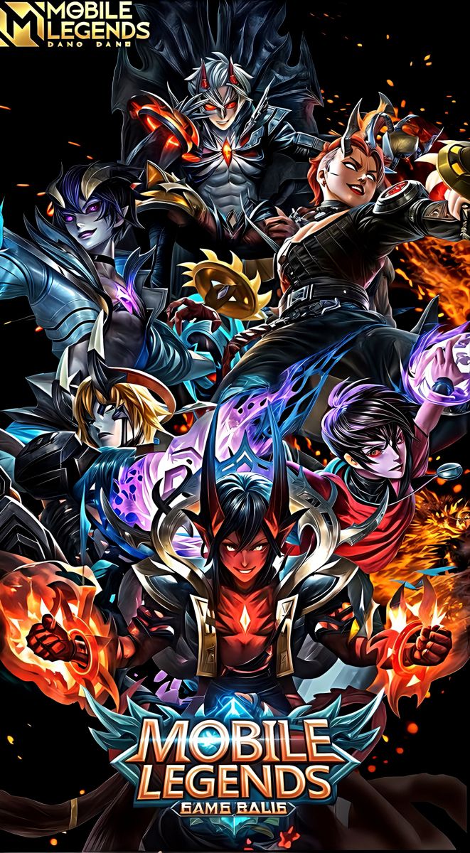 the poster for mobile legend's final battle