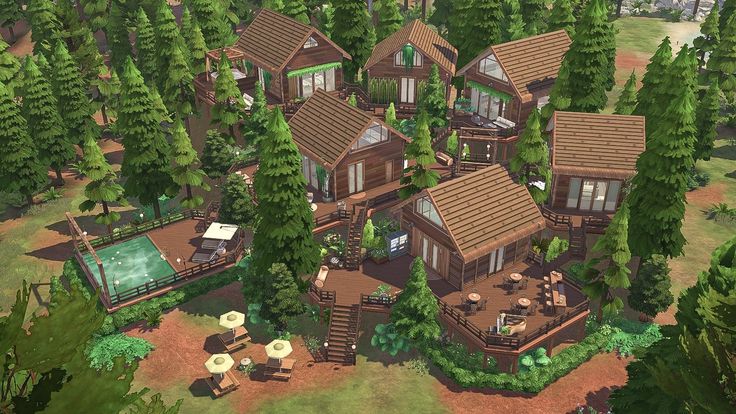 jords ♡ auf X: „Welcome to Granite Falls Resort, for those Sims looking to add a little more luxury to their getaways! ☆ Granite Falls Forest lot. ☆ Comes with 2 bedrooms, joint bathroom, a pool, a minispa, a restaurant and a bar. ☆ ID: jordsanne floorplan & closeups below! https://t.co/UFbigRkEa3“ / X Granite Falls Sims 4, Sims Houses, Save File, Sims Ideas, Sims House, A Bar, A Restaurant, Sims 3, Sims 4